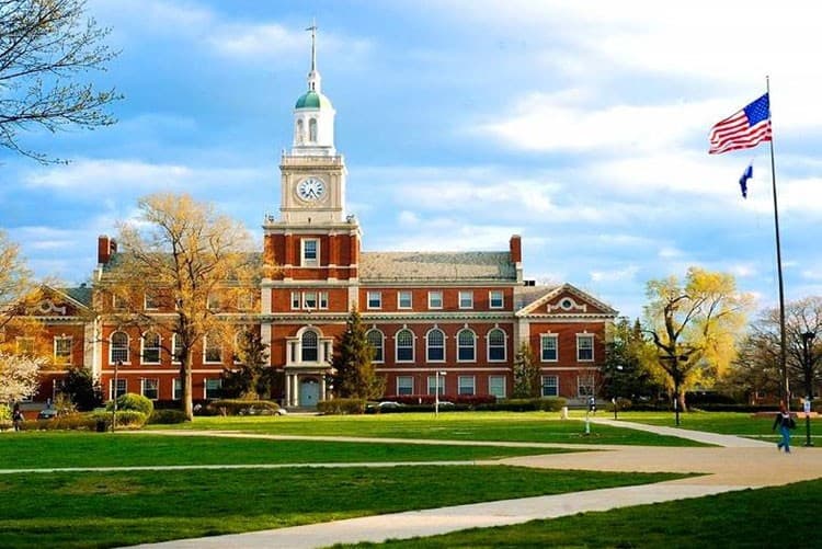 Historic university building